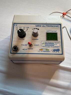 SUN Physiocare Devices Mini Ultrasonic Therapy Machine for Physiotherapy